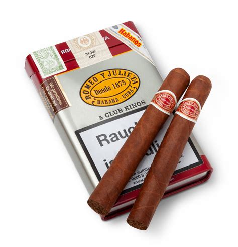 Romeo Y Julieta Club Kings Tabak Träber Ohg