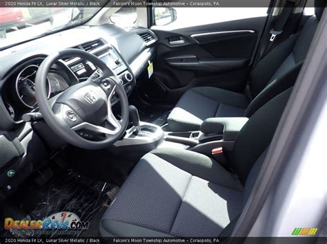 2020 Honda Fit Lx Lunar Silver Metallic Black Photo 10