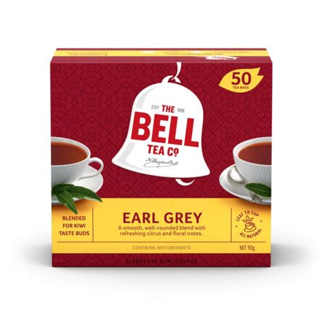 Bell Earl Grey Tagless Tea Bags Box 50