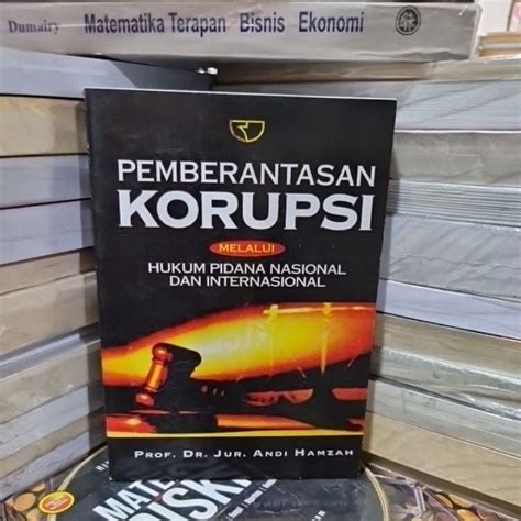 Jual Pemberantasan Korupsi Melalui Hukum Pidana Nasional Dan