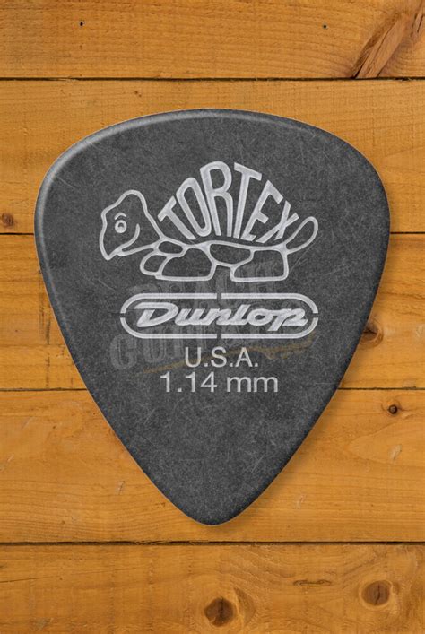 Dunlop Tortex Pitch Black Standard Pick Mm Pack