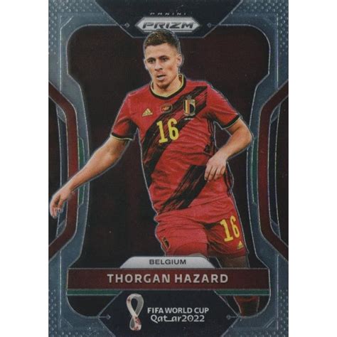 Offer Soccer Cards Thorgan Hazard Belgium Panini Prizm Fifa Qatar