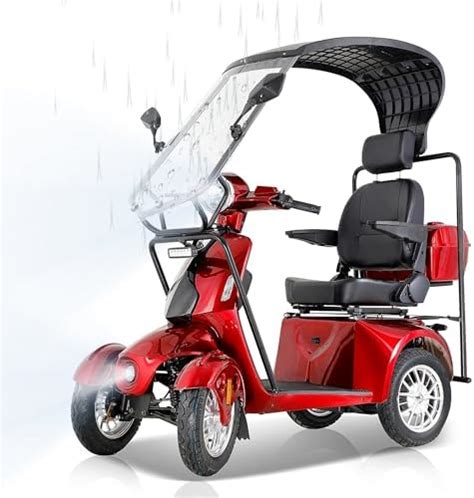 Amazon W Heavy Duty Mobility Scooters With Roof Lbs Capacity