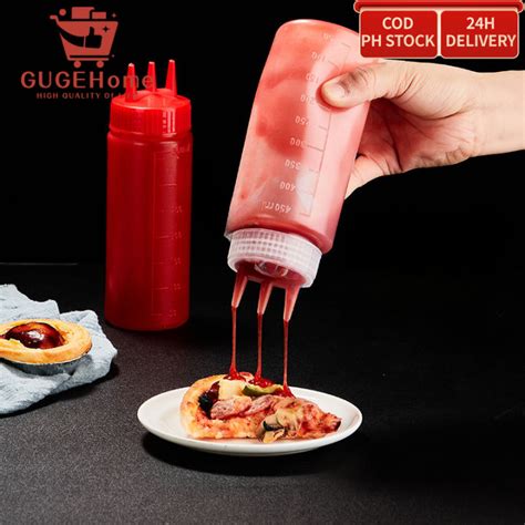 Holes Squeeze Bottle Sauce Condiment Oil Squeeze Dispensing Bottle