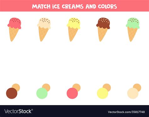 Best Ice Cream Matching Activity Free Printables For Kids 51 Off