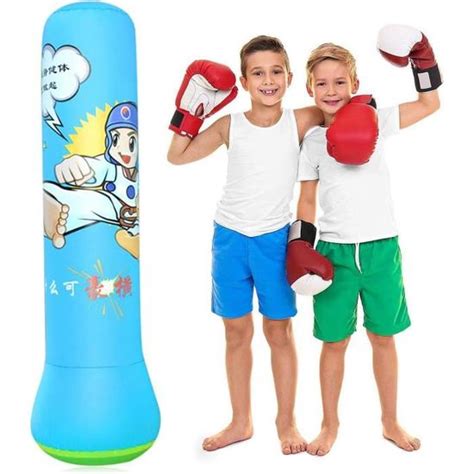 Sac De Boxe Gonflable Avec Support Pour Adultes Sac De Frappe Gonflable