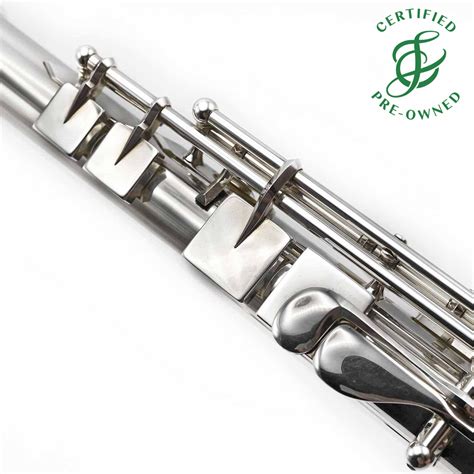 Lopatin Squareone Model Flute 15 Silver Flute Offset G Split E Me