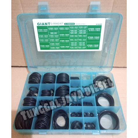 Jual ORING BOX O RING SEAL KIT BOX KOMATSU NBR 90 435pcs Merk GIANT