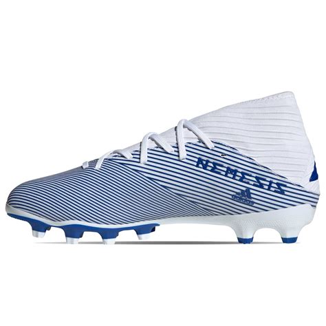 Botas Adidas Nemeziz 19 3 MG Azules Blancas Futbolmania