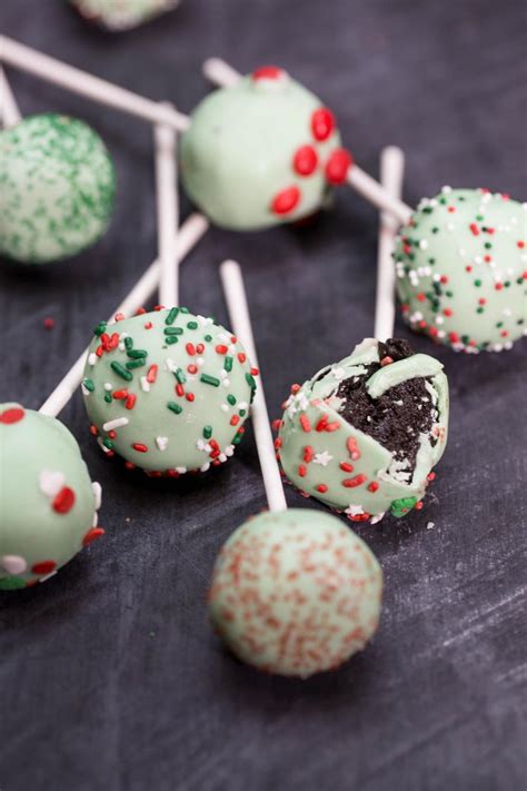 Christmas Cake Pops Crazy Easy Momsdish