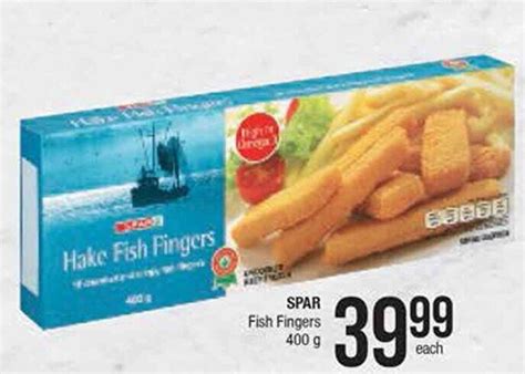 Spar Fish Fingers 400g Offer At Spar