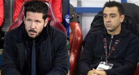 Barcelona Vs Atlético De Madrid Diego Simeone Recordó Declaraciones De Xavi Hernández En 2016