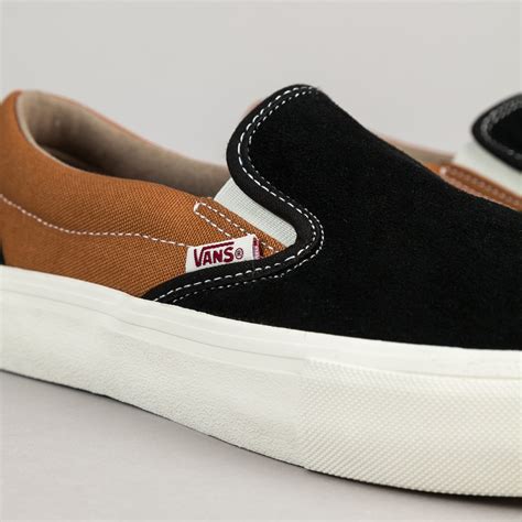 Vans Slip-On Pro Shoes - Black / Bronze | Flatspot