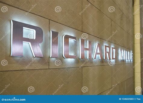 Richard Mille editorial stock photo. Image of retailer - 134632503