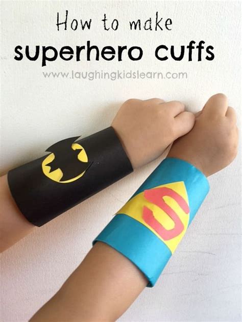 Superhero Themed Crafts For Kids