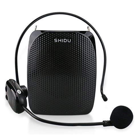 SHIDU Amplificador De Voz Inal Mbrico Port Til Recargable 10W Para