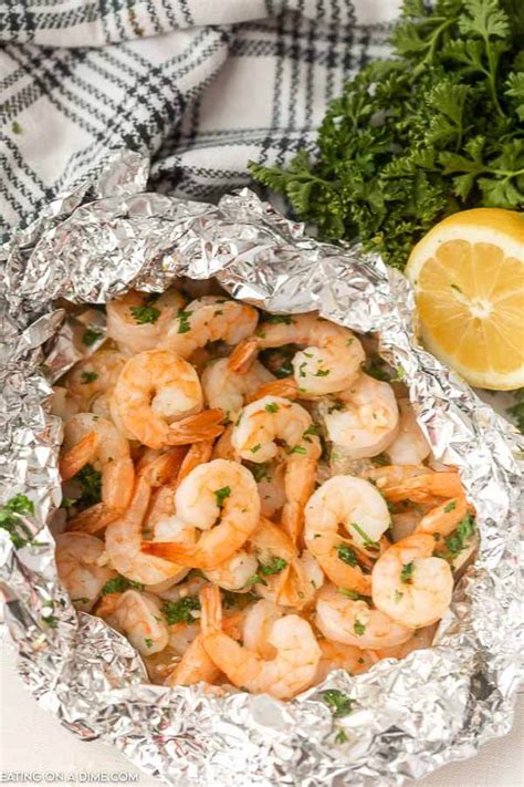 Grilled Shrimp Foil Packets Ready In Minutes