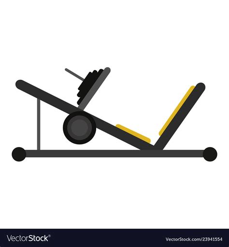 Gym iron weights and stretch Royalty Free Vector Image