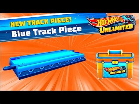 Hot Wheels Unlimited New Update BLUE TRACK PIECE 1 New Track Piece