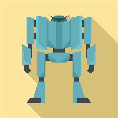 Premium Vector Fear Robot Transformer Icon Flat Illustration Of Fear Robot Transformer Vector