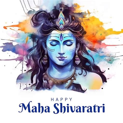 Dise O De P Ster De Maha Shivratri Editable Con Ilustraci N Del Se Or