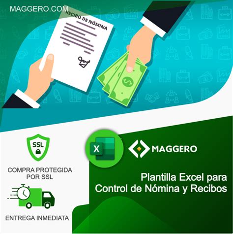 Plantilla Excel para Control de Nómina y Recibos Maggero