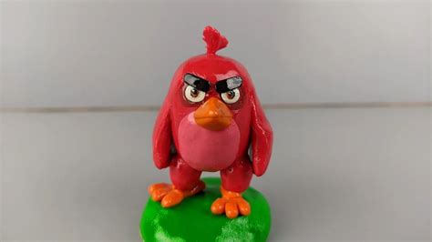 РЕД ЭНГРИ БЕРДС ИЗ ПЛАСТИЛИНА #лепимвместе #редэнгрибердс #angrybirds # ...