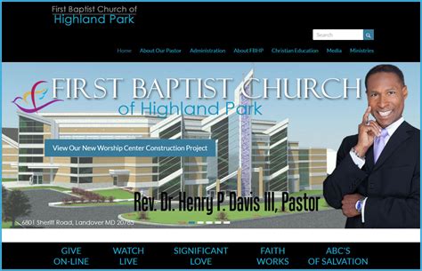 First Baptist Church Highland Park – Simplistic Dsign