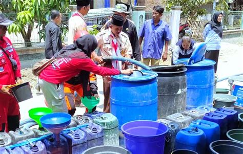 Dampak Kemarau Panjang Sebagian Wilayah Indramayu Terancam Krisis Air