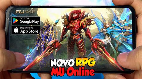 SAIU Incrível NOVO JOGO RPG Mu Dragon Havoc Online Android IOS