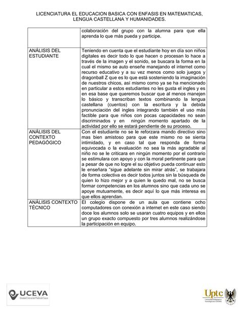 Proyecto Pedagogico Integrador De Areas Todos Para Uno Ya Organizado