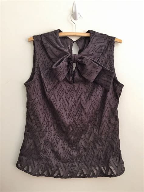 Sewn By Elizabeth Simplicity 2154 Pussy Bow Blouse