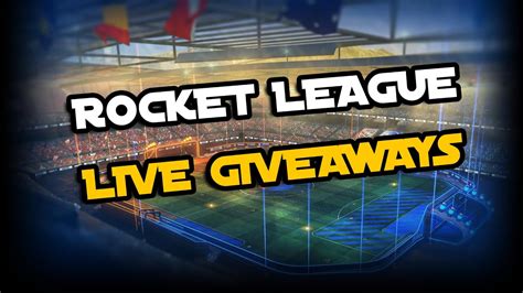 LIVE Rocket League Games Trades Giveaways Every 10 Subs YouTube