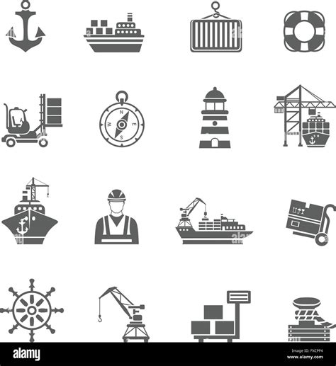 Shipping Port Icon