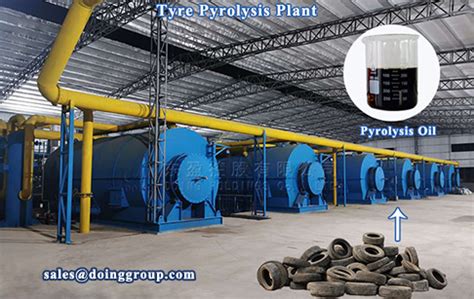 Waste Tyre And Plastic Pyrolysis Plant Machine Project Report