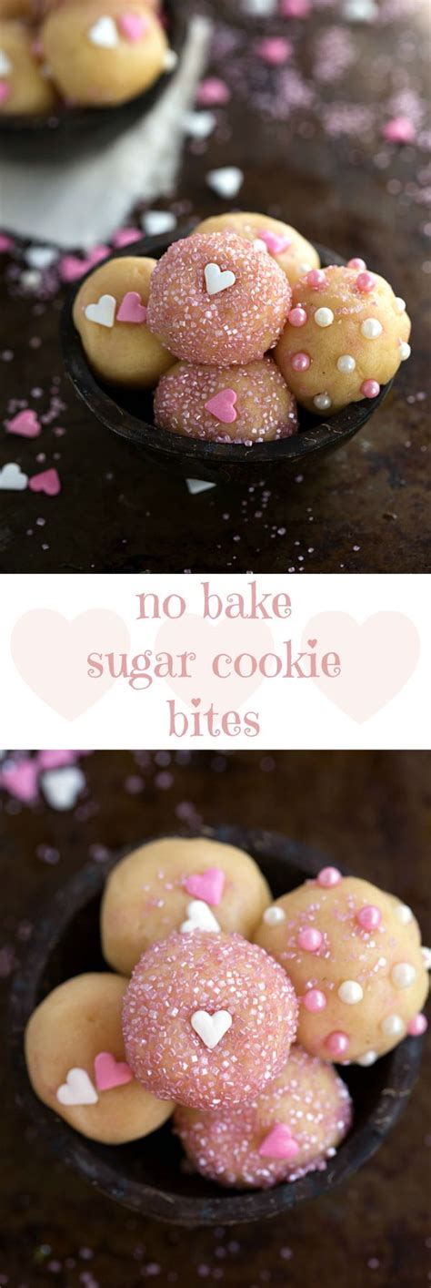 {no Bake} Sugar Cookie Bites Chelsea S Messy Apron No Bake Sugar Cookies Easy Sugar Cookies