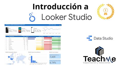 Introducción a Looker Studio Data Studio Tu primer dashboard