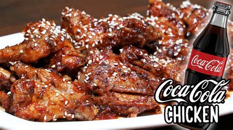 Coca Cola Chicken Recipe Chicken Wings Cooking With Coca Cola Coke