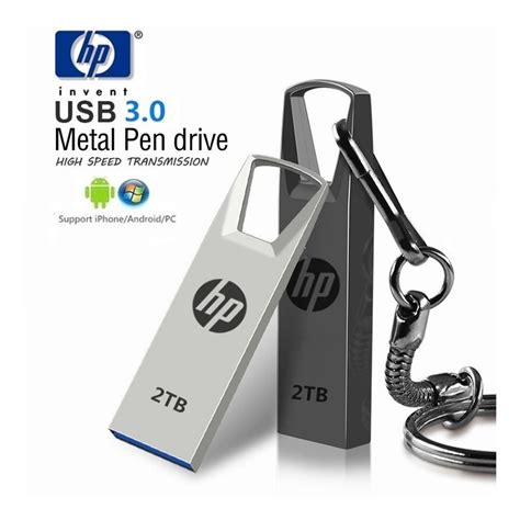 2tb Pen Drive Hp Usb3 0 De Metal À Prova D água De Alta Vel Mercado