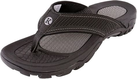 Kaiback Mens Drifter Sport Flip Flops Comfortable