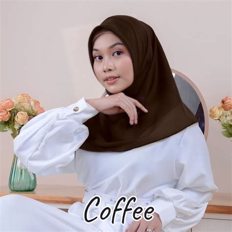 Jual Hijab Paris Premium Segi Empat Paris Jilbab Voal Kerudung Segi