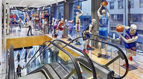 Nba Flagship Store Nyc Lighting Design Tkondos Associates Architects