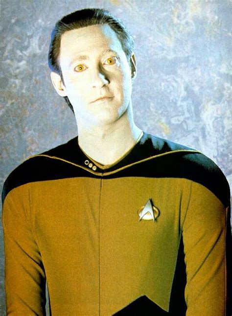 Brent Spiner As Lt Commander Data In Star Trek The Next Generation