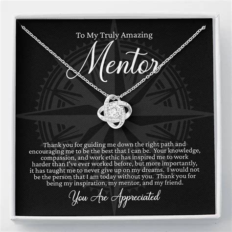 Mentor Thank You Gift Mentor Gift For Women A Truly Great Mentor Mentor