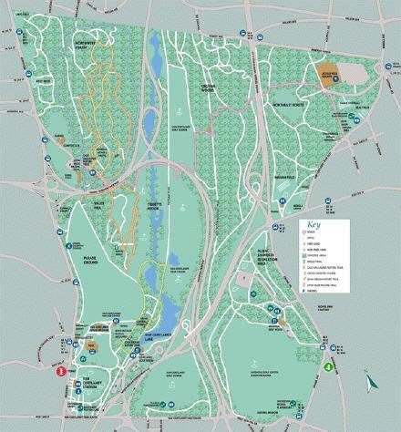 Van Cortlandt Park Map - Map Of Staten