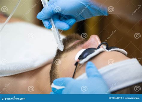 Men S Beauty Treatment Stock Image Image Of Antioxidant