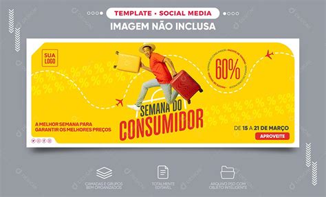 Social Media Banner Semana Do Consumidor Com Cupom De Desconto 60