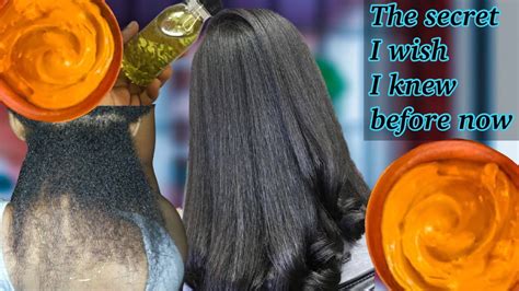 Use This To Grow Waist Length Hairdo Not Wash It Out Ayurvedic Hair Growth Butter Relaxed