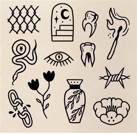 Line Art Tattoos Tattoo Flash Art Time Tattoos Body Art Tattoos