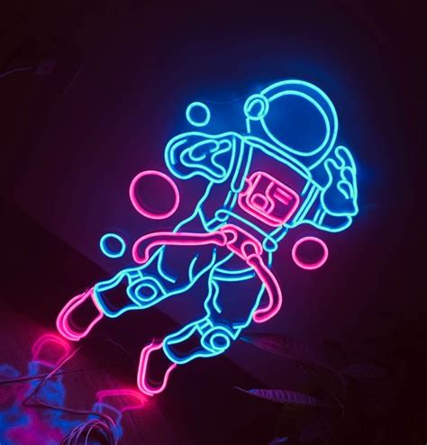 Astronaut Neon Signs Spaceman Led Signs Walmart